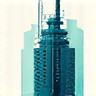 Engranaje o torre de red para Infraestructura Inteligente